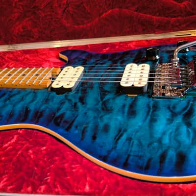 EVH Wolfgang Special 2021 - Blue Clorine Burst image 5