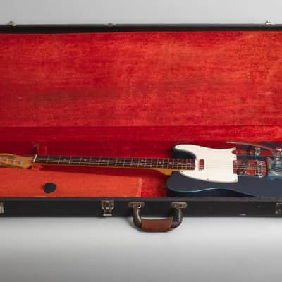 Fender Telecaster with Bigsby Solid Body Electric Guitar (1967), ser. #208507, original black tolex hard shell case. image 10