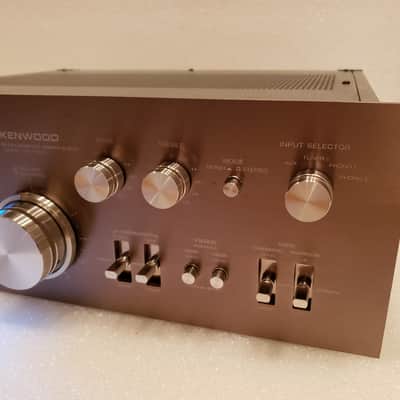 Fully Restored Kenwood KA-9800 (KA-8300 Variant) 80WPC Stereo Integrated Amplifier - Cool/Unique Blackface Kenwood, International Voltage Options, Amazing Performance! image 10