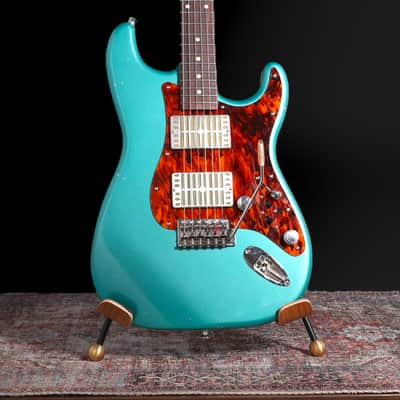 Waterslide Guitars - S-Style / Dual Foil - 2024 - Ocean Metallic. NEW, Authorized Dealer) image 2