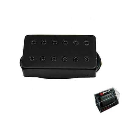 DiMarzio DP100 SUPER DISTORTION® F-spaced, Black Metal cover with Black pole- NEW image 4