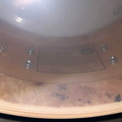 DW Collector's Series Maple Snare Drum 14x6.5" Nebula Burl Fade image 3