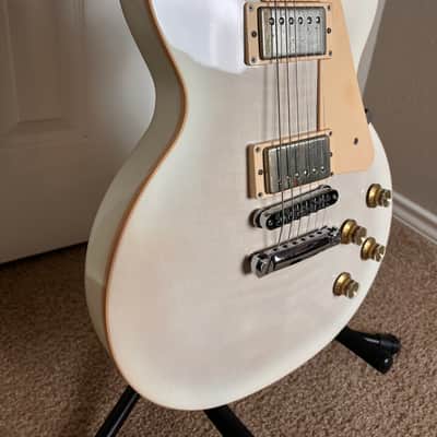 Gibson Les Paul Signature T with Manual Tuners 2013 - Alpine White Burst image 3