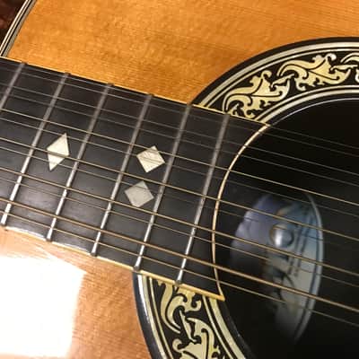 Ovation Glen Campbell 1618 12 String acoustic electric guitar made in USA 1981 with original hard case image 9