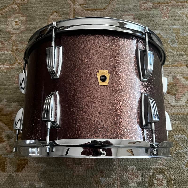 1960s Ludwig 9x13 Tom - Burgundy Sparkle image 1