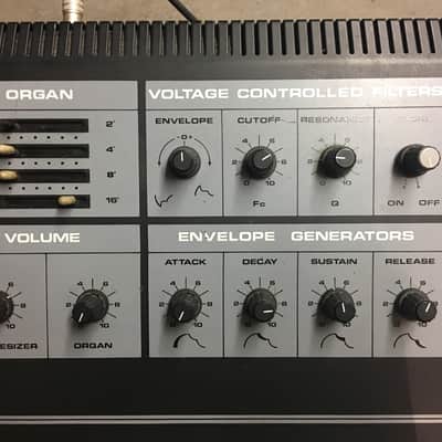 Rare Vintage 1982 6 Voice Crumar Stratus with Oberheim/Prophet CEM chips! Watch Video! image 2