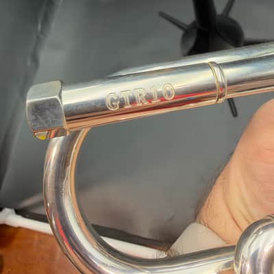 Giardinelli GTR10S Bb Trumpet by Eastman | Silver Plate | Bach Strad Style image 5