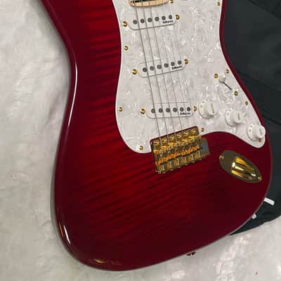 NEW ! Fender Richie Kotzen Stratocaster - Transparent Red Burst - Made in Japan - Authorized Dealer - 8.1 lbs - G05405 image 7
