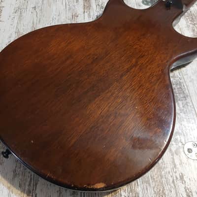 Epiphone USA Olympic Special 1963 Melody Maker Brazilian Rosewood Honduras Mahogany Leo Quan Wrap Around w/ Chipboard Case image 8