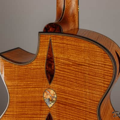 2025 Hatcher Greta 25th Anniversary, Fiddleback Mahogany/Swiss Moonspruce image 20