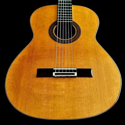Nahum Herrera Lattice Concert Guitar 2024-Cedar/Ancient Dark Cocobolo image 2