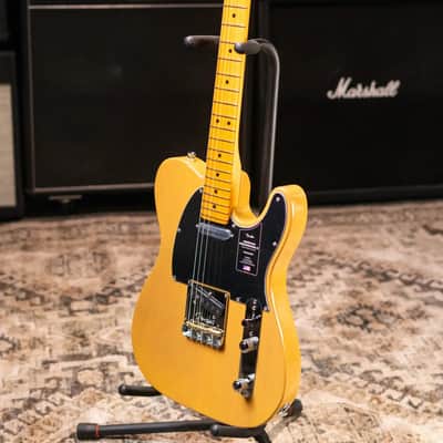Fender American Professional II Telecaster Electric Guitar - Butterscotch Blonde with Hardshell Case image 12