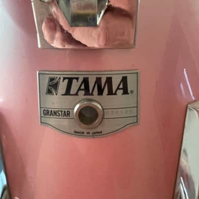 Tama Granstar année 90 - Rhodoïd Cherry rose image 8