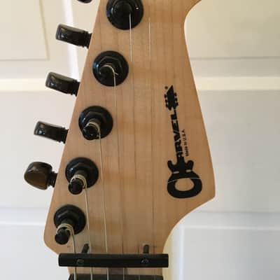 Charvel San Dimas Style 1 2H USA Production Model Series 2008 Slime Green image 3