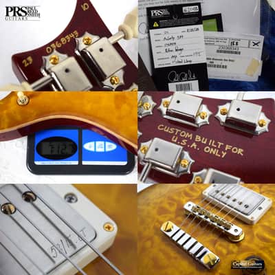 PRS McCarty 594 Wood Library, Brazilian RW FB, Quilt “10” Top 2023, McCarty Burst, Near Mint image 10