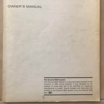Roland JV-1080 Owner's Manual