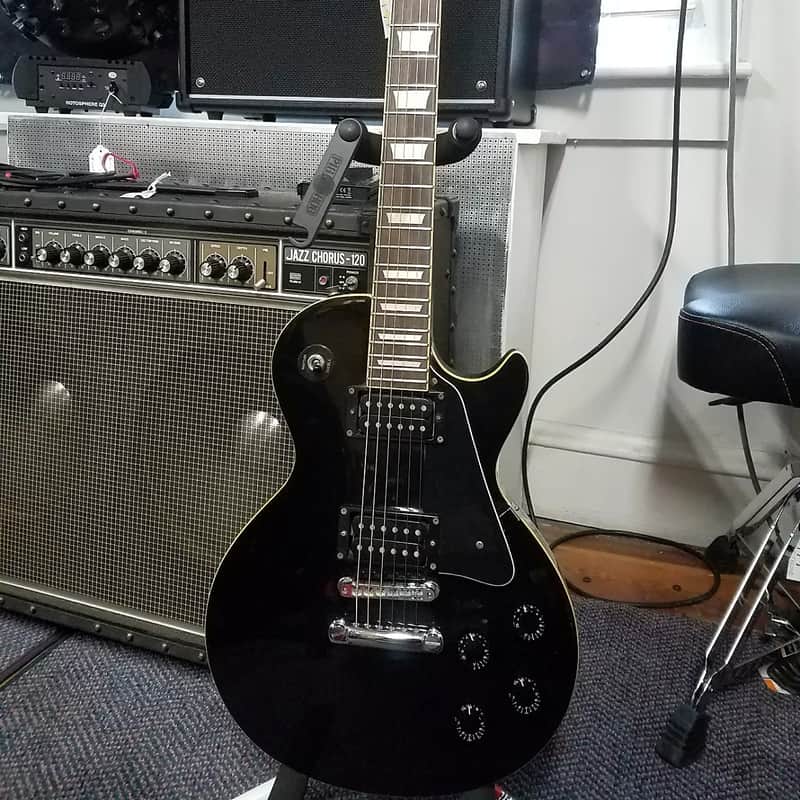 HOHNER L-75 PROFESSIONAL (LES PAUL COPY)-Black image 1