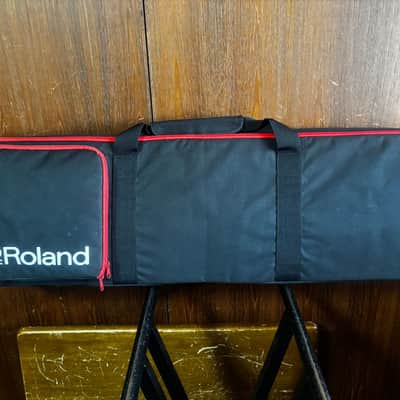 Roland Juno-Di Portable 61-key Mobile Synthesizer White color w/ bag power supply image 9
