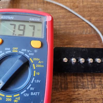 VINTAGE 1960's GIBSON P-90 PICK UP. 7.97 OHMS. 12" LEAD image 1