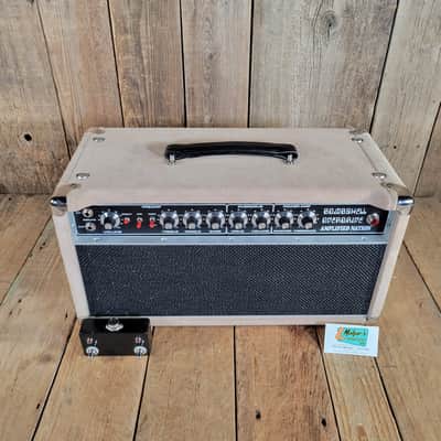 Amplified Nation Bombshell Overdrive 100w Head 2022 - Ivory Suede image 2