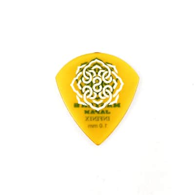 Master 8 INFINIX Hard Polish Grip Guitar Picks 1.0mm Jazz Medium 6-Pack image 2