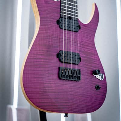Schecter John Browne Signature Tao-7 2022 - Present - Satin Trans Purple image 2