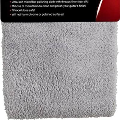 Genuine Fender Premium Plush Microfiber Guitar Polishing Cloth - 099-0525-000 image 5