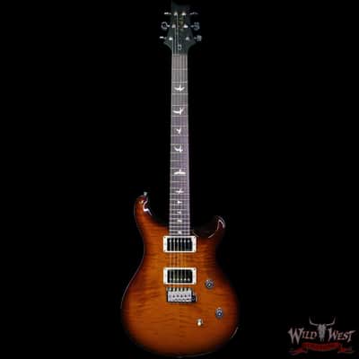 Paul Reed Smith PRS Wild West Guitars Special Run CE 24 Painted Black Neck 57/08 Pickups Violin Amber Sunburst 7.95 LBS image 3