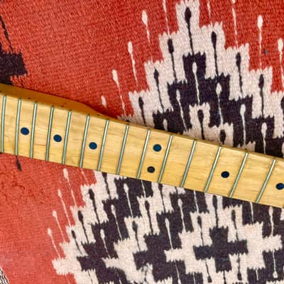 Vintage 1970's Fender Stratocaster Guitar Neck Maple Circa 1973 with Tuners image 17