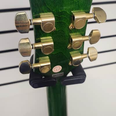 Jay Turser JT 220 Serpent Emerald Green Electric Guitar image 8