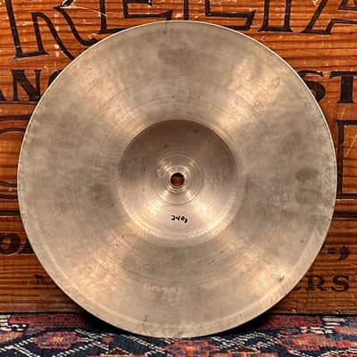 1940s-1950s 10" Zildjian No Stamp Splash Cymbal 240g *Video Demo* image 5