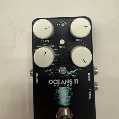 Electro Harmonix Oceans 11 Reverb Digital EHX Guitar Effect Pedal + Box & PSU image 3