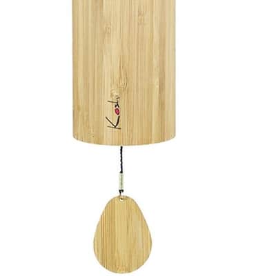 KOSHI (HOKEMA SHANTI) WIND CHIMES AQUA CARILLON ARTIGIANALE ACQUA IN BAMBOO FATTO A MANO IN FRANCIA SALDATO IN ARGENTO SU METALLO MADE IN EUROPE image 11