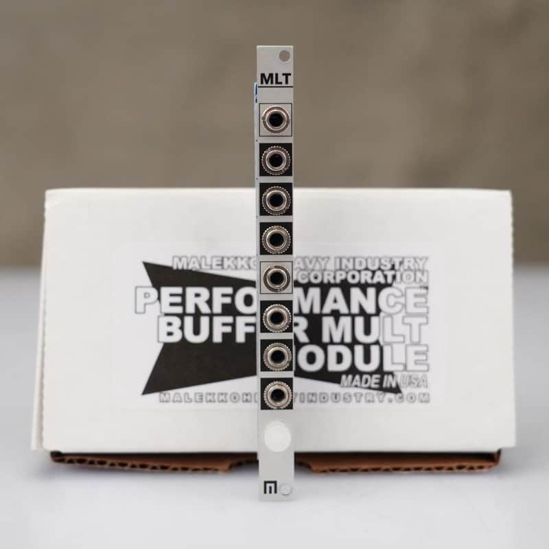 Malekko MLT Performance Buffered Mult Eurorack Module w/ Patch Cables #58541 image 1