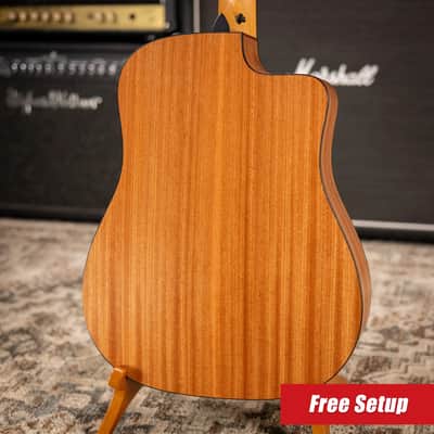Taylor 150ce Left-Handed 12-String Dreadnought Acoustic/Electric Guitar - Natural with Gig Bag image 2