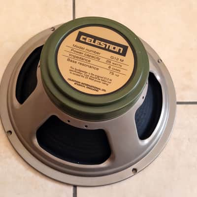 Celestion G12M Greenback 25 Watt 8 Ohm image 1