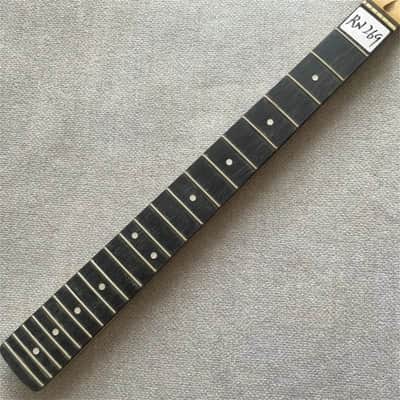 Maple Wood Electric Guitar Neck, Rosewood 22 Frets Fingerboard image 4
