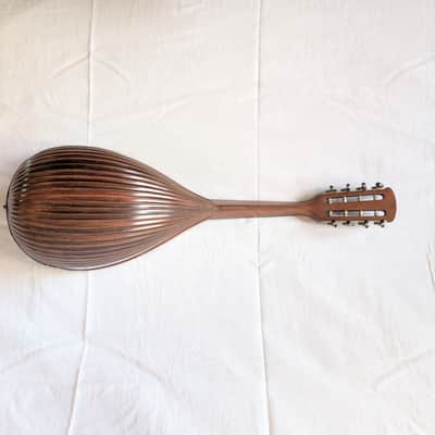 1926 Luigi Embergher Orchestra Model No. 3 — Roman bowlback mandolin, all original. image 3