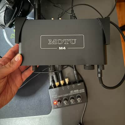 MOTU M4 USB-C Audio Interface 2019 - Present - Black image 2