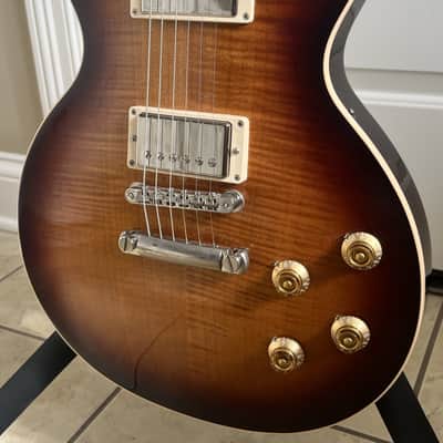Gibson Les Paul Traditional Guitar 2012 - Iced Tea image 4