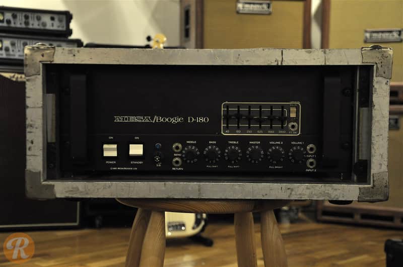 Mesa Boogie D-180 2-Channel 200-Watt Rackmount Bass Amp Head image 1