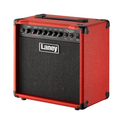 Laney LX20R-Red 20-Watt Guitar Combo Amp With 8" Speaker Twin Channels Reverb And 3-Band EQ image 3
