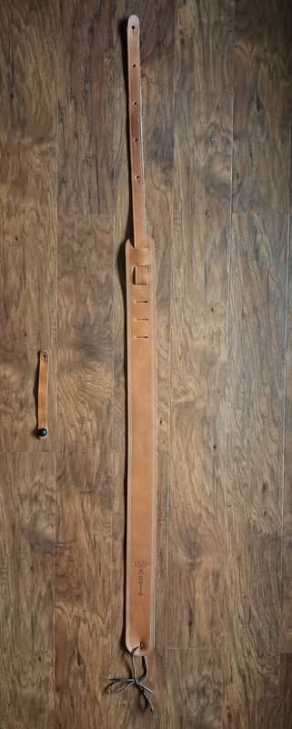 Martin Ball Glove Leather and Suede Guitar Strap 2010s - Brown image 1