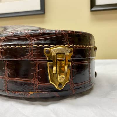 Lifton Faux Alligator Leather Shaped 4/4 Violin Case image 9