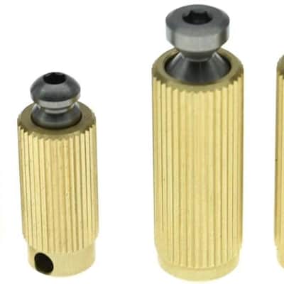 Steel and Brass Tremolo Bridge Studs & Anchors Bridge Posts image 7