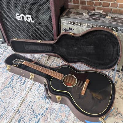 Used Gibson L-00 Original Acoustic Guitar - Ebony w/OHSC image 7
