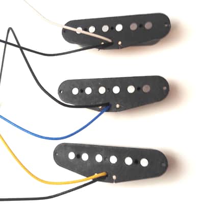 Wilkinson WHS Strat single coil pickup SET, high output. image 2
