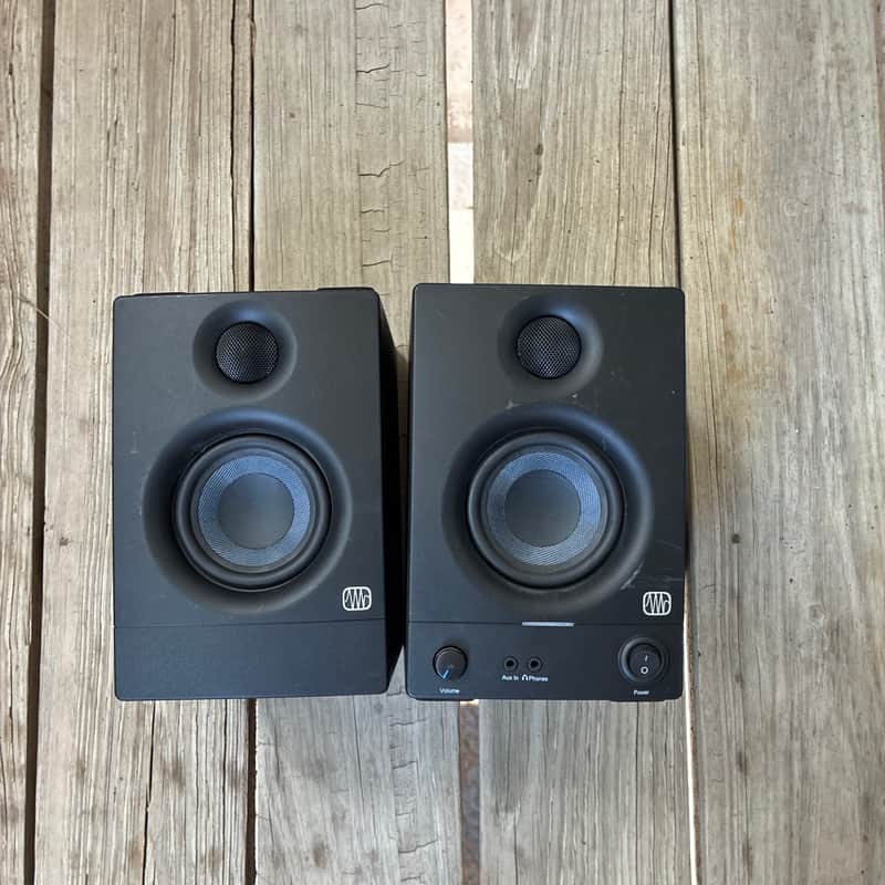 PreSonus Eris 3.5 Active Studio Monitor - Pair 2023 - Present - Black pro audio, recording studio monitors image 1