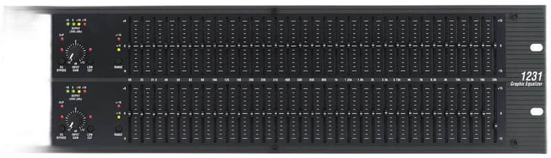 dbx 1231 Dual Channel 31-Band Equalizer image 1