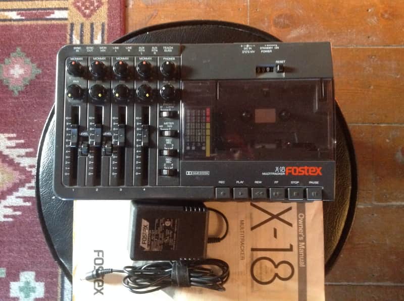 Fostex X-18 4-track cassette | Reverb